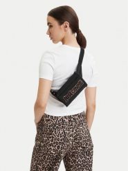 Just Cavalli Nerka 80QA4B23 ZSD81 Czarny. Czarne saszetki męskie Just Cavalli, bez wzorów, z materiału. Za 489.99 zł.