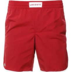 Lacoste Szorty kąpielowe andrinople. Czerwone kąpielówki męskie Lacoste, z materiału. Za 389.00 zł.