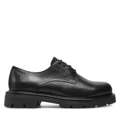 Półbuty Vagabond Shoemakers. Czarne codzienne półbuty męskie Vagabond Shoemakers, bez wzorów, bez obcasa, bez zapięcia. Za 689.99 zł.