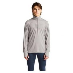 Dżersej z długim rękawem Craft Flow Hz. Szare koszulki męskie z długim rękawem Craft, bez wzorów, z dżerseju, sportowe, bez kołnierzyka, bez ramiączek. W wyprzedaży za 166.90 zł.