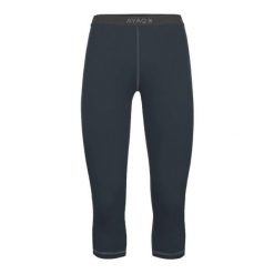 Legginsy 3/4 Ayaq Hellefonna. Niebieskie legginsy męskie AYAQ, xl, bez wzorów, trekkingowe. W wyprzedaży za 275.50 zł.