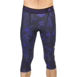 Adidas Legginsy męskie Tech-Fit Cool 3/4 Compression granatowo-fioletowe r. XL (S20808). Legginsy męskie ADIDAS. Za 55.00 zł.