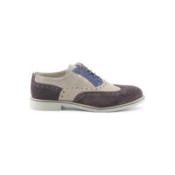Made in Italia Półbuty FEDRO. Eleganckie półbuty męskie Made in Italia, z gumy, bez obcasa, bez zapięcia. Za 278.00 zł.
