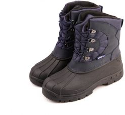 MEN SNOW BOOT PED-SS010 SIZE 45 HAUSHALT. Białe buty trekkingowe męskie KRUPS, bez wzorów, bez zapięcia. Za 92.99 zł.