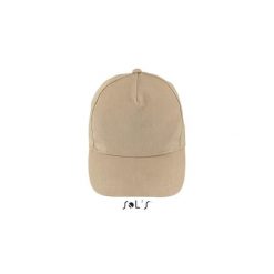 Czapka Sol's Buzz. Brązowe czapki męskie SOL'S, bez wzorów. Za 20.00 zł.