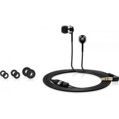 Słuchawki Sennheiser CX 1.00 (506083). Czarne słuchawki douszne Sennheiser. Za 117.99 zł.