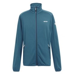 Kurtka Softshellowa Męska Lekka Highton Lite II. Niebieskie kurtki softshell męskie Regatta, m, bez wzorów, z softshellu, bez kaptura, trekkingowe. Za 74.99 zł.