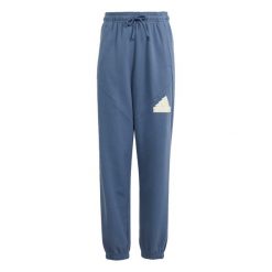 Future Icons Logo Pants. Białe spodnie dresowe męskie ADIDAS, bez wzorów, z dresówki. Za 199.00 zł.