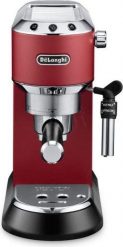 Ekspres kolbowy DeLonghi Dedica Style EC 685.R (1300W; kolor czerwony). Czerwone ekspresy kolbowe DeLonghi. Za 716.99 zł.