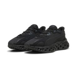 Buty do biegania unisex SOFTRIDE Frequence PUMA Black Flat Dark Gray. Czarne buty do biegania męskie Puma, bez wzorów, z materiału, bez zapięcia, do biegania. Za 367.00 zł.