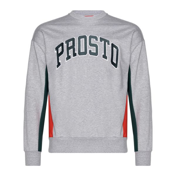 Bluza męska PROSTO Crewneck Splork. Szare bluzy nierozpinane męskie Prosto., m, bez wzorów, casualowe, bez ramiączek, bez kaptura. Za 209.99 zł.