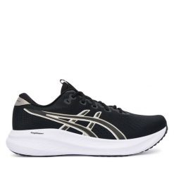 Buty do biegania Asics. Czarne buty do biegania męskie Asics, bez wzorów, bez zapięcia, do biegania. Za 279.99 zł.
