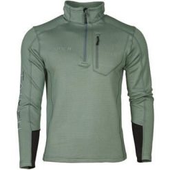 Bluza Taimen Uilgan Grid - Szarozielona. Szare bluzy nierozpinane męskie TAIMEN, bez wzorów, sportowe, bez ramiączek, bez kaptura. Za 299.00 zł.