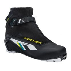 Buty narciarskie biegowe Fischer XC Comfort Pro. Czarne buty do biegania męskie FISCHER, na zimę, bez wzorów, bez zapięcia, narciarskie. Za 419.99 zł.