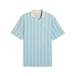 Polo Puma Class. Niebieskie koszulki polo męskie Puma, m, bez wzorów, sportowe, bez kołnierzyka, bez ramiączek. Za 227.50 zł.