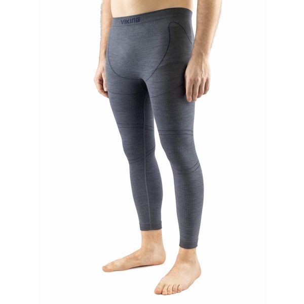 Spodnie termoaktywne męskie Viking Lan Pro Merino, z wełna Merino. Szare bielizna termoaktywna męska Viking, m, bez wzorów, z wełny, bez ramiączek, narciarskie. Za 144.56 zł.