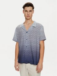 Boss Koszula Vale 50534342 Granatowy Regular Fit. Niebieskie koszule męskie Boss, m, bez wzorów, z wiskozy, bez kołnierzyka, bez ramiączek. Za 269.99 zł.