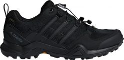 Buty trekkingowe męskie Adidas Terrex Swift R2 GTX czarne r. 45 1/3. Czarne buty trekkingowe męskie ADIDAS, bez wzorów, bez zapięcia, adidas terrex. Za 681.45 zł.