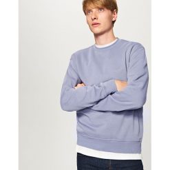 Gładka bluza Basic - Niebieski. Niebieskie bluzy nierozpinane męskie Reserved. Za 59.99 zł.