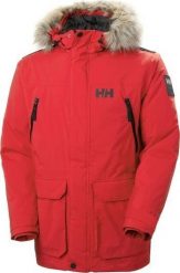 Kurtka męska Helly Hansen Reine Parka czerwona r. L. Czerwone parki męskie Helly Hansen, l, bez wzorów, bez kaptura. Za 1,329.99 zł.