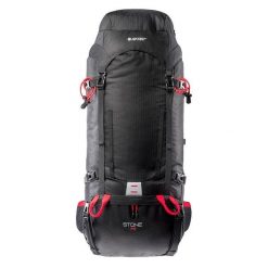 Plecak Unisex Dla Dorosłych Stone Logo 75L. Czarne plecaki męskie Hi-tec, bez wzorów. Za 314.99 zł.