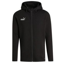 Męska Bluza Z Kapturem TeamFINAL Casuals Full Zip. Czarne bluzy z kapturem męskie Puma, m, bez wzorów, z kapturem. Za 344.99 zł.