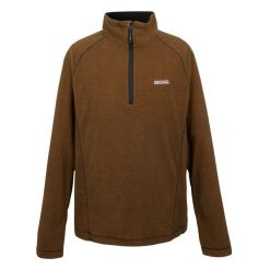 Męski Polar Z Suwakiem Montes. Brązowe bluzy z polaru męskie Regatta, m, bez wzorów, z polaru, sportowe, bez ramiączek, bez kaptura. Za 51.99 zł.