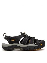 Keen Sandały Newport H2 1001907 Czarny. Czarne sandały męskie Keen, z materiału, bez zapięcia. Za 359.00 zł.