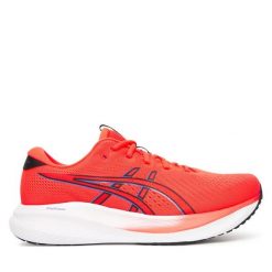 Buty do biegania Asics. Czerwone buty do biegania męskie Asics, bez wzorów, bez zapięcia, do biegania. Za 339.99 zł.