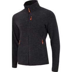 Polar męski PLM001 - głęboka czerń melanż. Bluzy z polaru męskie marki 4f. Za 129.99 zł.