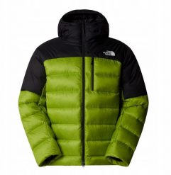 Kurtka puchowa The North Face Kalix Down Hoodie - meadow grass/tnf black. Czarne kurtki męskie The North Face, m, bez wzorów, z puchu, bez ramiączek, bez kaptura. Za 1,584.54 zł.