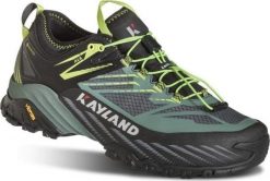 Buty trekkingowe męskie Kayland KAYLAND Buty DUKE GTX black green 41. Czarne buty trekkingowe męskie Kayland, bez wzorów, bez zapięcia. Za 714.85 zł.