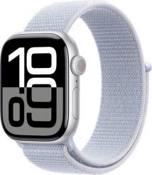 Smartwatch Apple Watch 10 GPS 46mm Silver Alu Sport Loop Niebieski (MWWN3QN/A). Niebieskie zegarki smartwatch Apple. Za 2,156.21 zł.