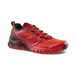 Buty do biegania męskie La Sportiva La Bushido Ii Gtx. Czerwone buty do biegania męskie La Sportiva, bez wzorów, z materiału, bez zapięcia, do biegania. Za 851.05 zł.