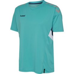 HUMMEL Koszulka treningowa męska sportowa Tech Move Jersey. Niebieskie t-shirty sportowe męskie HUMMEL, m, bez wzorów, z jersey, sportowe, bez ramiączek. Za 39.90 zł.