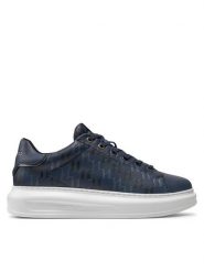 KARL LAGERFELD Sneakersy KL52572 Granatowy. Niebieskie buty sportowe na co dzień męskie KARL LAGERFELD, m, bez wzorów, ze skóry, bez ramiączek, bez kaptura. Za 619.99 zł.