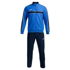 Bluza Polarowa Joma Victory Niebieska. Niebieskie bluzy bez kaptura męskie Joma, m, bez wzorów, z dresówki, bez kaptura. W wyprzedaży za 199.60 zł.