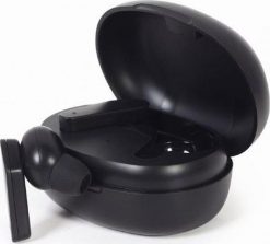 Gembird Gembird - Bezprzewodowe słuchawki Bluetooth z etui ładującym (czarny). Czarne słuchawki bluetooth Gembird. Za 79.97 zł.