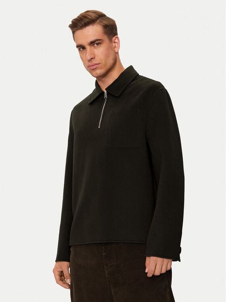 AMI Paris Płaszcz wełniany HJK057.WV0022 Brązowy Regular Fit. Brązowe płaszcze męskie AMI PARIS, na zimę, l, bez wzorów, z wełny, bez kaptura. Za 2,279.00 zł.