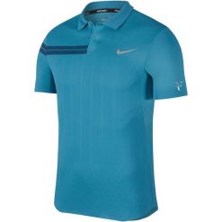 Nike Męska Koszulka Sportowa Z Kołnierzem Rf M Nkct Adv Polo Ps Neo Turq Metallic Silver L. Koszulki polo męskie marki Nike. Za 329.00 zł.
