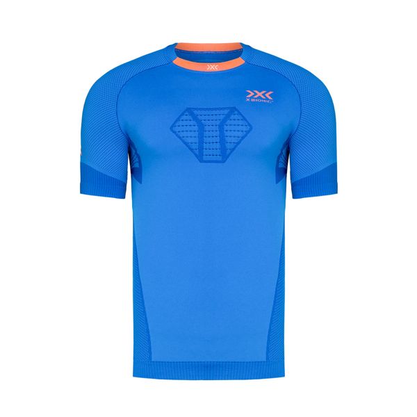 Koszulka termoaktywna biegowa męska X-Bionic Invent 4.0 Run Speed. Niebieskie bielizna termoaktywna męska X BIONIC, m, bez wzorów, bez ramiączek, rowerowe. W wyprzedaży za 230.00 zł.