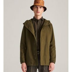 Parka z bawełny organicznej - Khaki. Parki męskie marki Reserved. Za 299.99 zł.