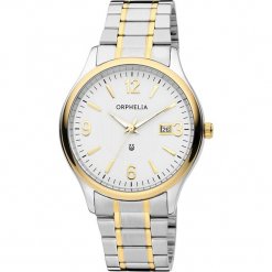 Zegarek kwarcowy w kolorze srebrno-biało-złotym. Szare, analogowe zegarki męskie Esprit Watches. W wyprzedaży za 136.95 zł.