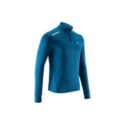 Bluza do biegania długi rękaw RUN WARM męska. Bluzy nierozpinane męskie marki KALENJI. Za 34.99 zł.
