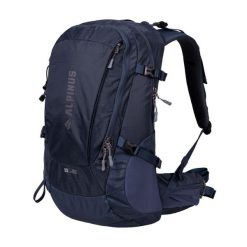 Plecak turystyczny Alpinus Muddus 30. Niebieskie plecaki męskie Alpinus, bez wzorów. Za 249.99 zł.