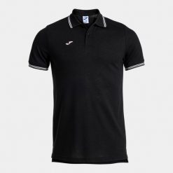 Polo Joma Confort Classic. Czarne koszulki polo męskie Joma, m, bez wzorów, bez kołnierzyka, bez ramiączek. Za 140.40 zł.