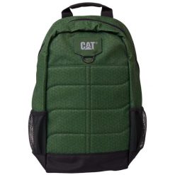 Plecak sportowo-turystyczny męski Benji Backpack pojemność 20 L. Zielone plecaki męskie CATerpillar, bez wzorów. Za 169.99 zł.