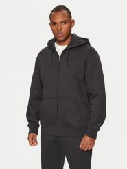 Champion Bluza 220276 Czarny Standard Fit. Czarne bluzy rozpinane męskie CHAMPION, m, bez wzorów, z bawełny, bez ramiączek, bez kaptura. Za 219.99 zł.