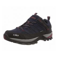 Buty trekkingowe męskie CMP Rigel. Czarne buty zimowe męskie CMP, bez wzorów, z materiału, sportowe, bez obcasa, bez zapięcia. W wyprzedaży za 359.99 zł.