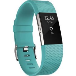 Smartband Fitbit Charge 2 S srebrna (FB407STES-EU). Szare smartbandy FITBIT. Za 487.99 zł.